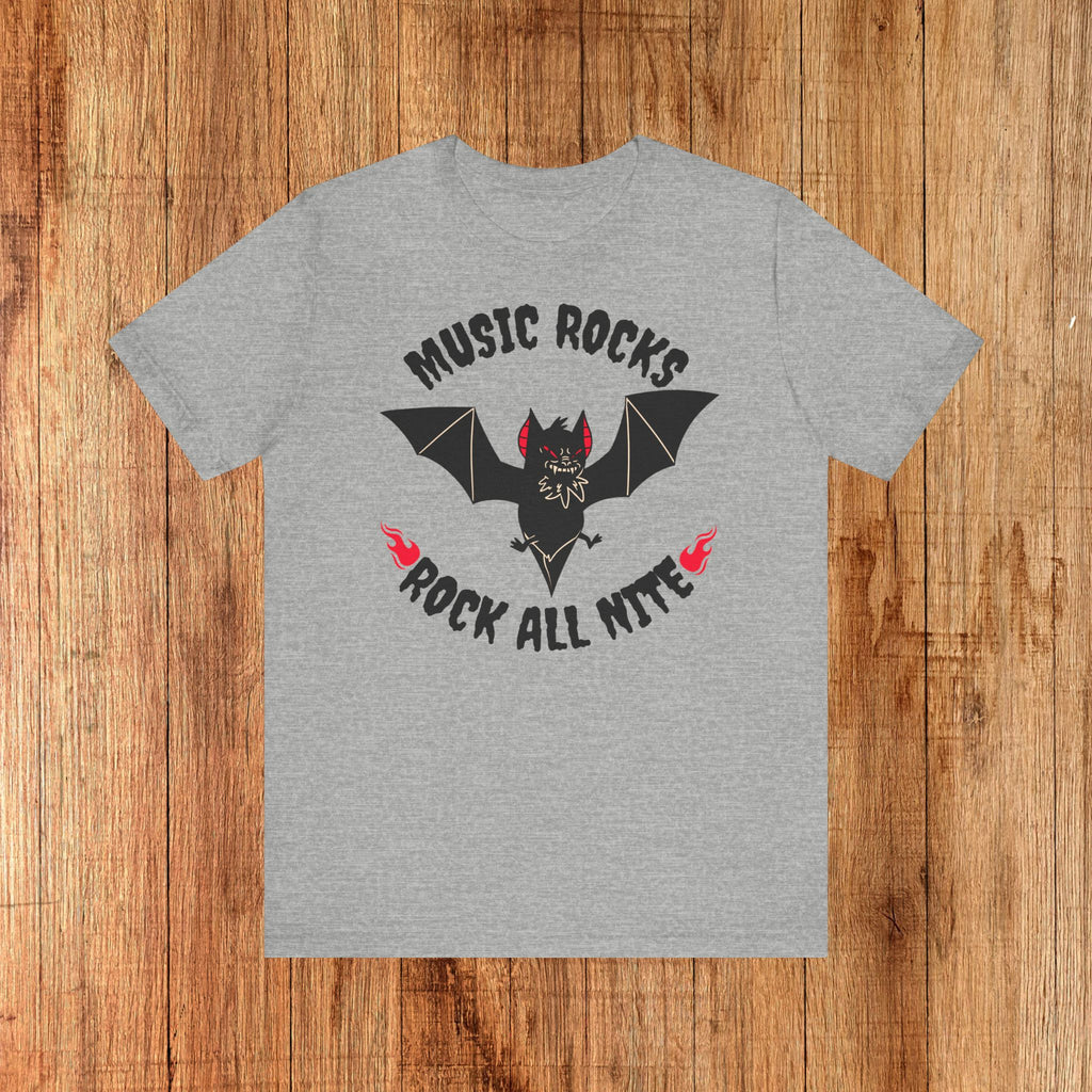Unisex Music Rocks Tee