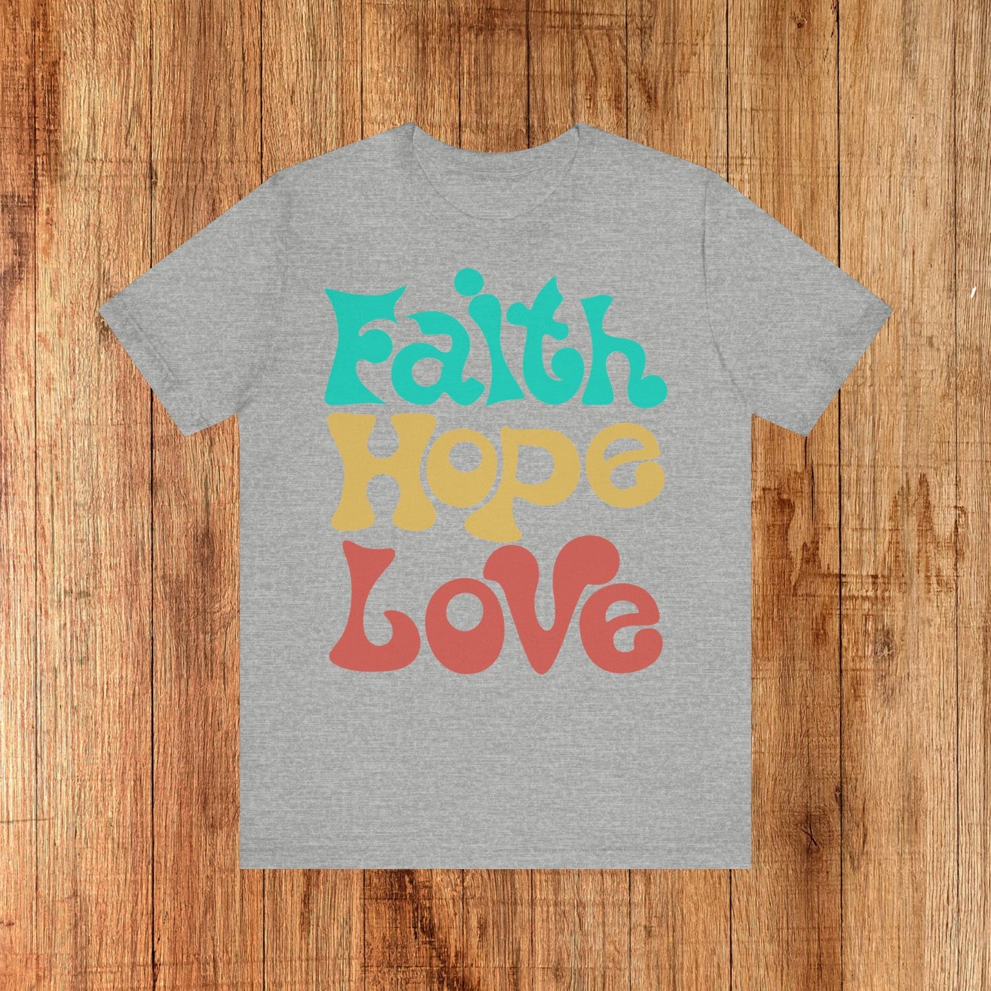 Faith, Hope & Love Unisex Tee Rocktops