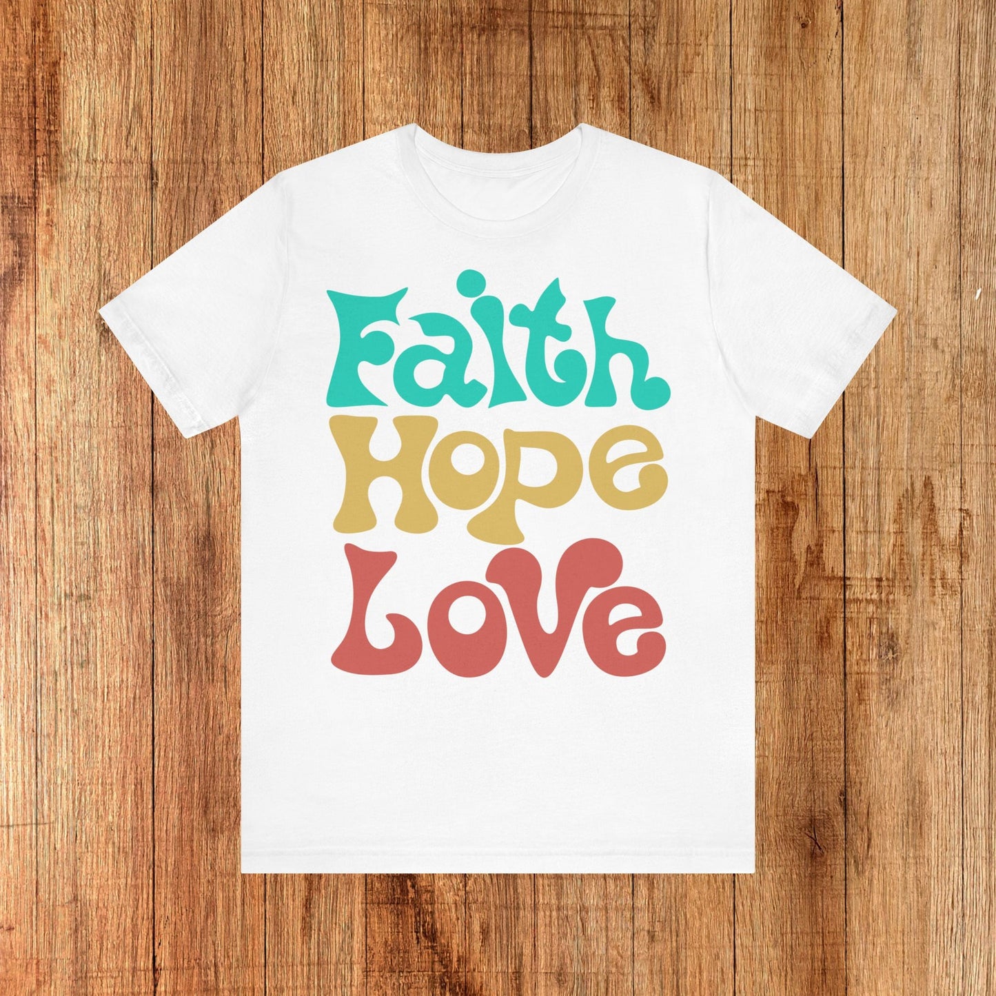 Faith, Hope & Love Unisex Tee Rocktops