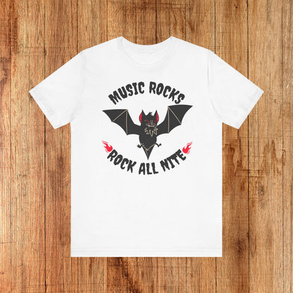 Unisex Music Rocks Tee