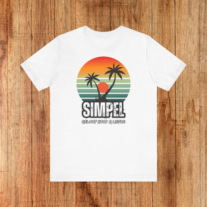 Geloof, Hoop en Liefde Unisex Tee