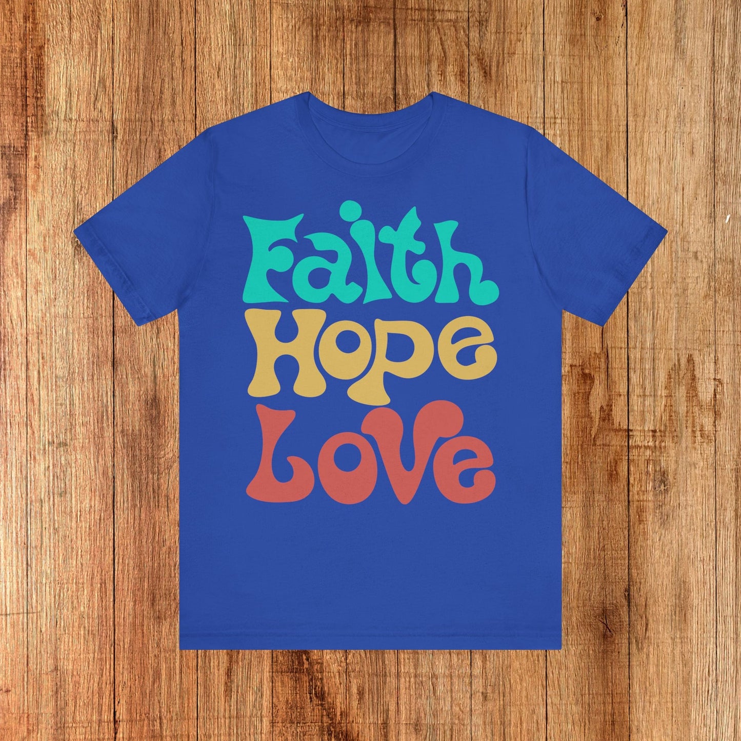 Faith, Hope & Love Unisex Tee Rocktops