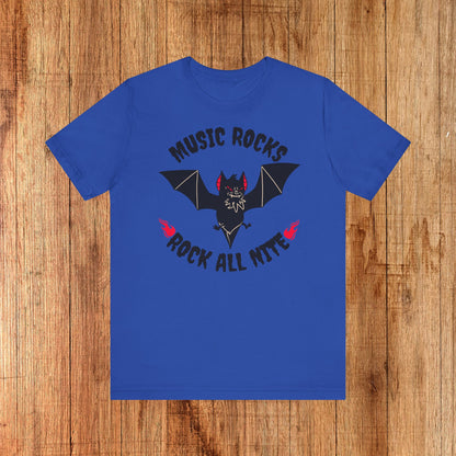 Unisex Music Rocks Tee