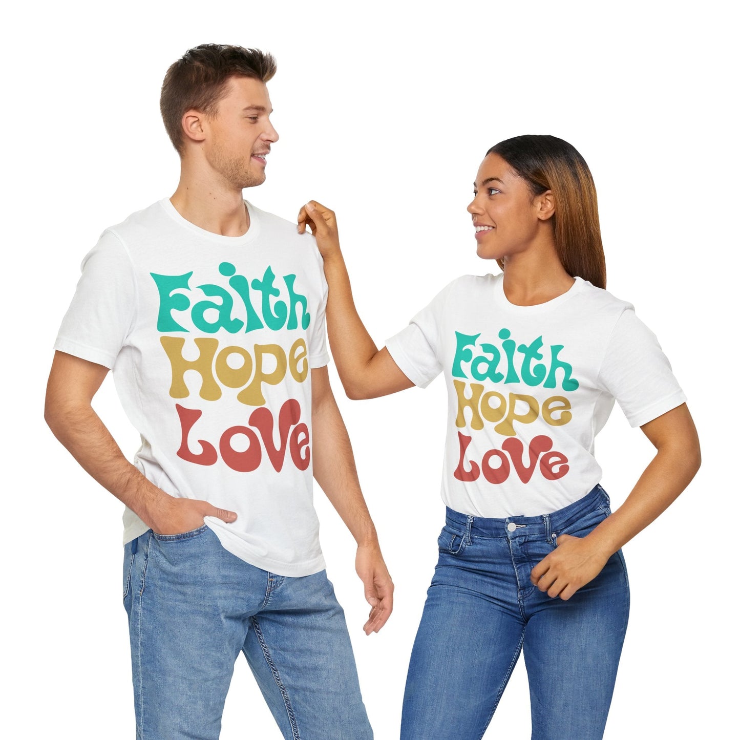 Faith, Hope & Love Unisex Tee Rocktops