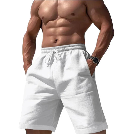 Linnen-Katoenen Shorts
